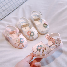女宝宝鞋子2020夏季新款1-3岁凉鞋小童公主鞋婴儿软底儿童学步鞋