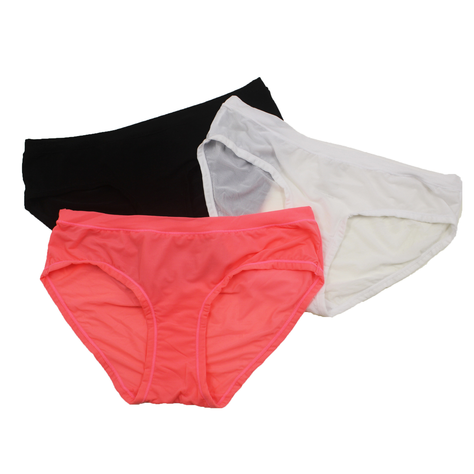 外单夏季冰感中低腰女士三角裤透气高弹网纱舒适清爽女内裤-阿里巴巴