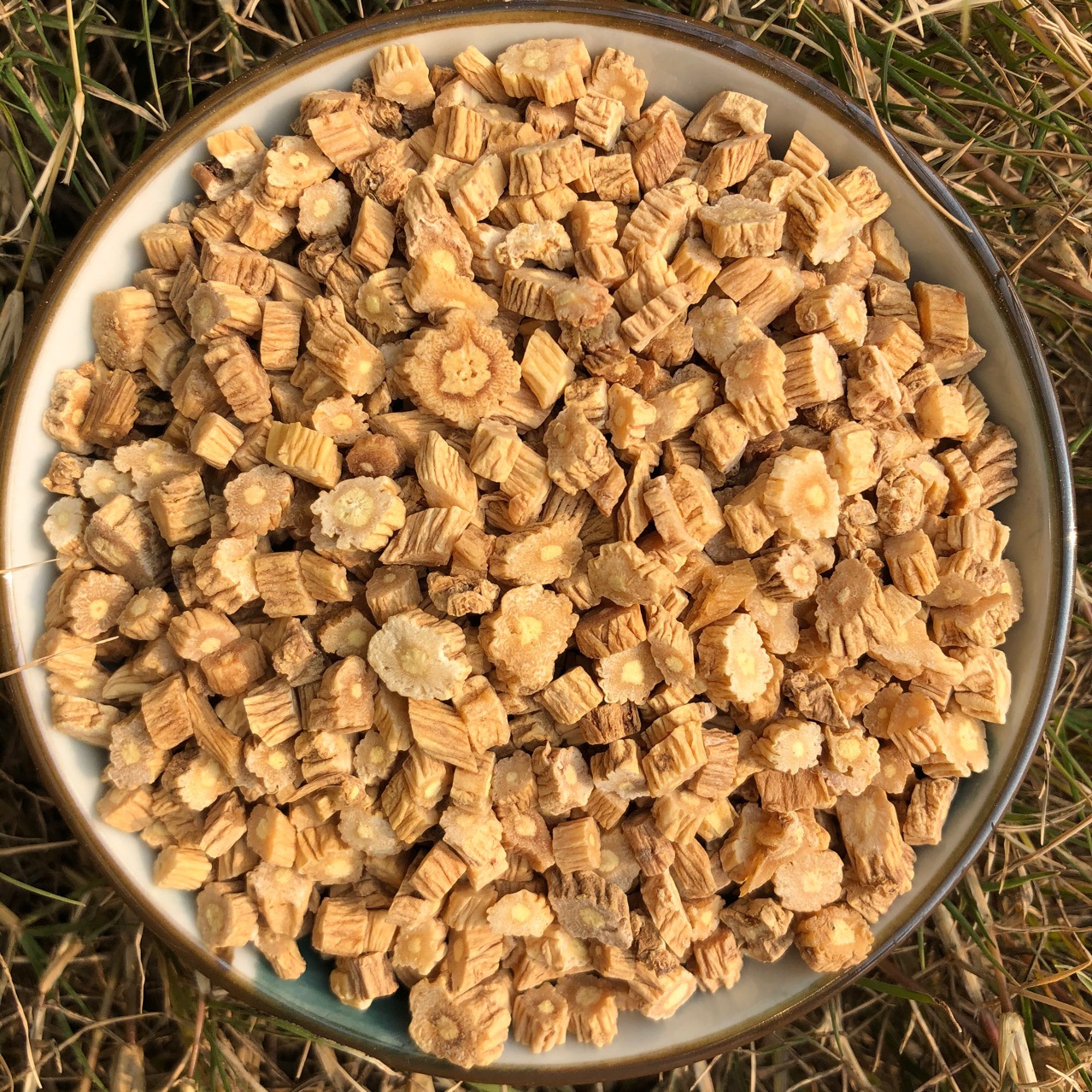 徽信远道地药材水洗党参片党参无硫党参甘肃薄片新标去头去尾过筛