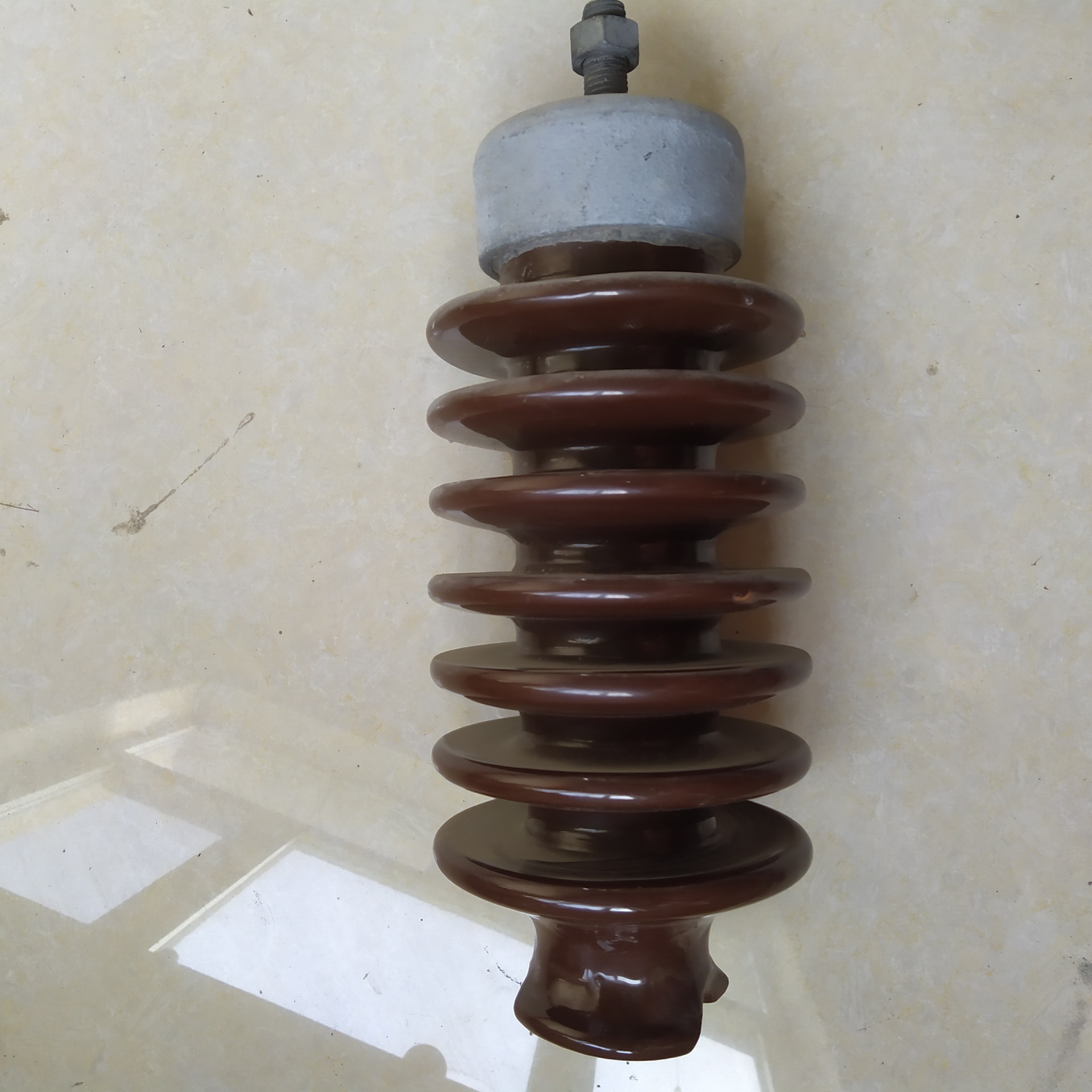 高压线路柱式瓷绝缘子ps-15 r5et105l r12.5et325 厂家直供