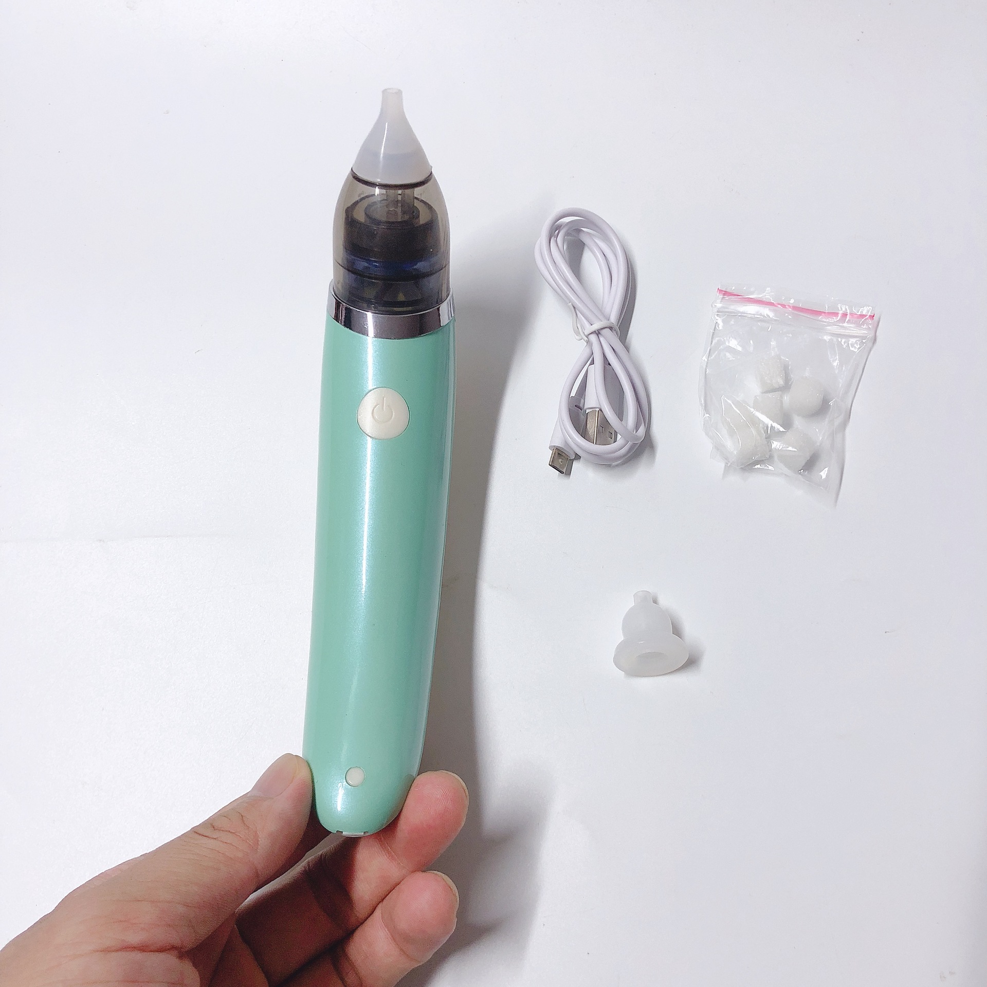 婴儿电动吸鼻器新生儿幼儿宝宝鼻塞器清理鼻屎清洁器吸鼻涕软头