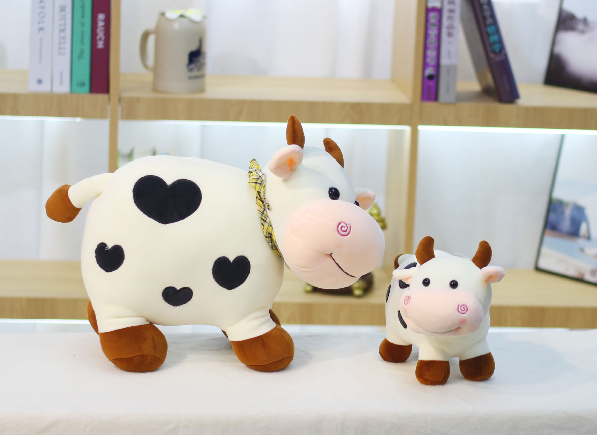 新款热销牛牛小可毛绒玩具公仔可爱小牛玩偶儿童生日礼物现货批发