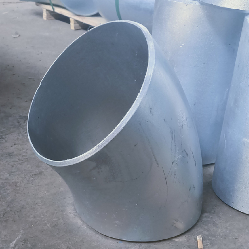 9碳钢20# 无缝镀锌弯头45度热压厚度热镀锌弯头dn200