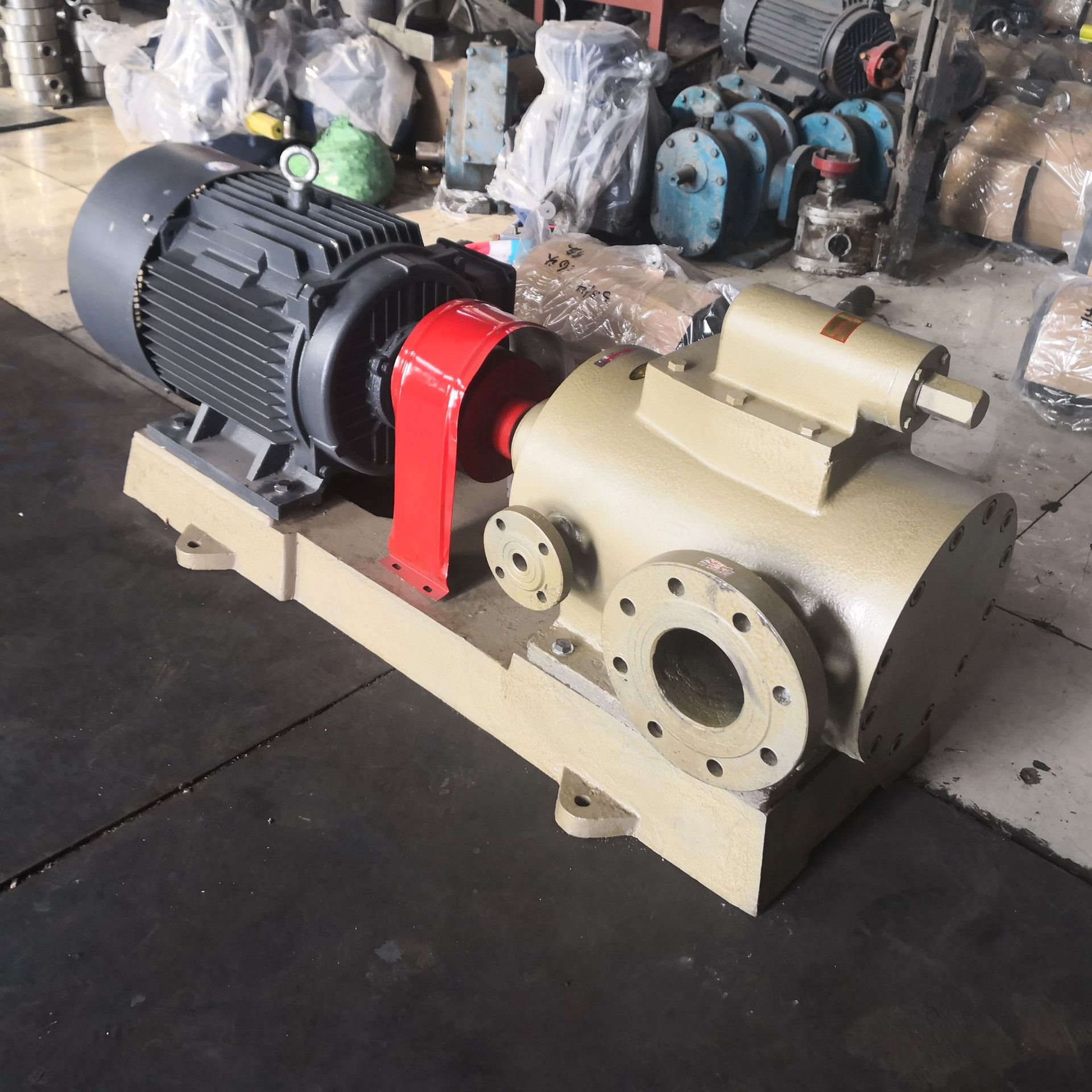 保温三螺杆泵 沥青保温泵大流量低磨损高压力泵 增压3gqb型螺杆泵