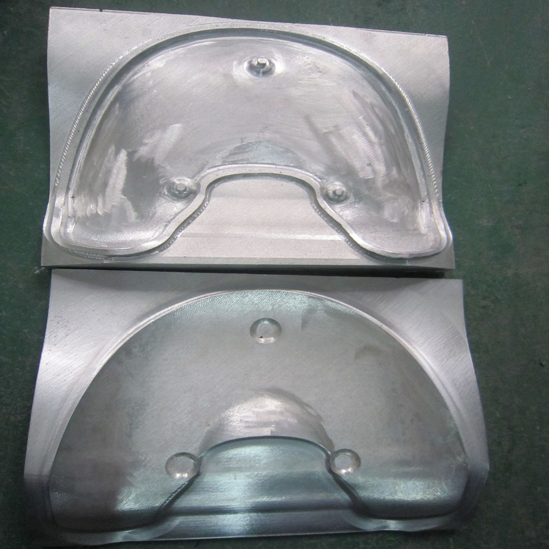 供应n95碗杯型口罩热压成型模具/半自动杯型口罩机定型机口罩铝模