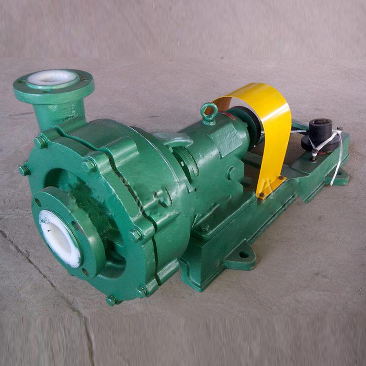 uhb耐腐耐磨砂浆离心泵头 内衬氟塑料泵头 耐温化工离心泵头