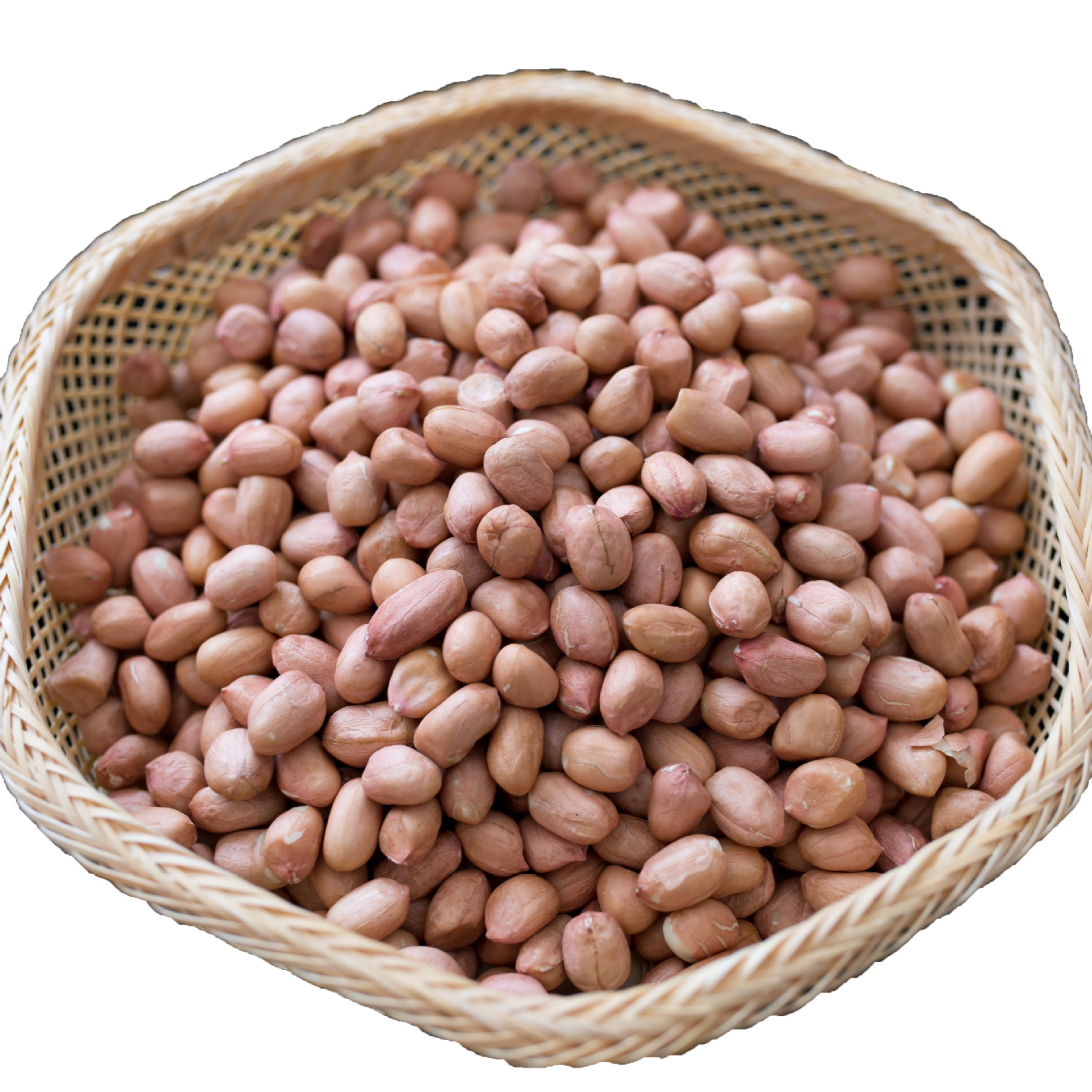 21新货5斤 山东花生花生新货生白皮花生仁原料白沙花生