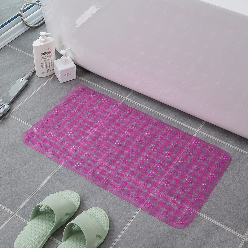 Bathroom Non-Slip Mat Shower Room Household Bath Room Carpet PVC Floor Mat Toilet Waterproof Bath Mat