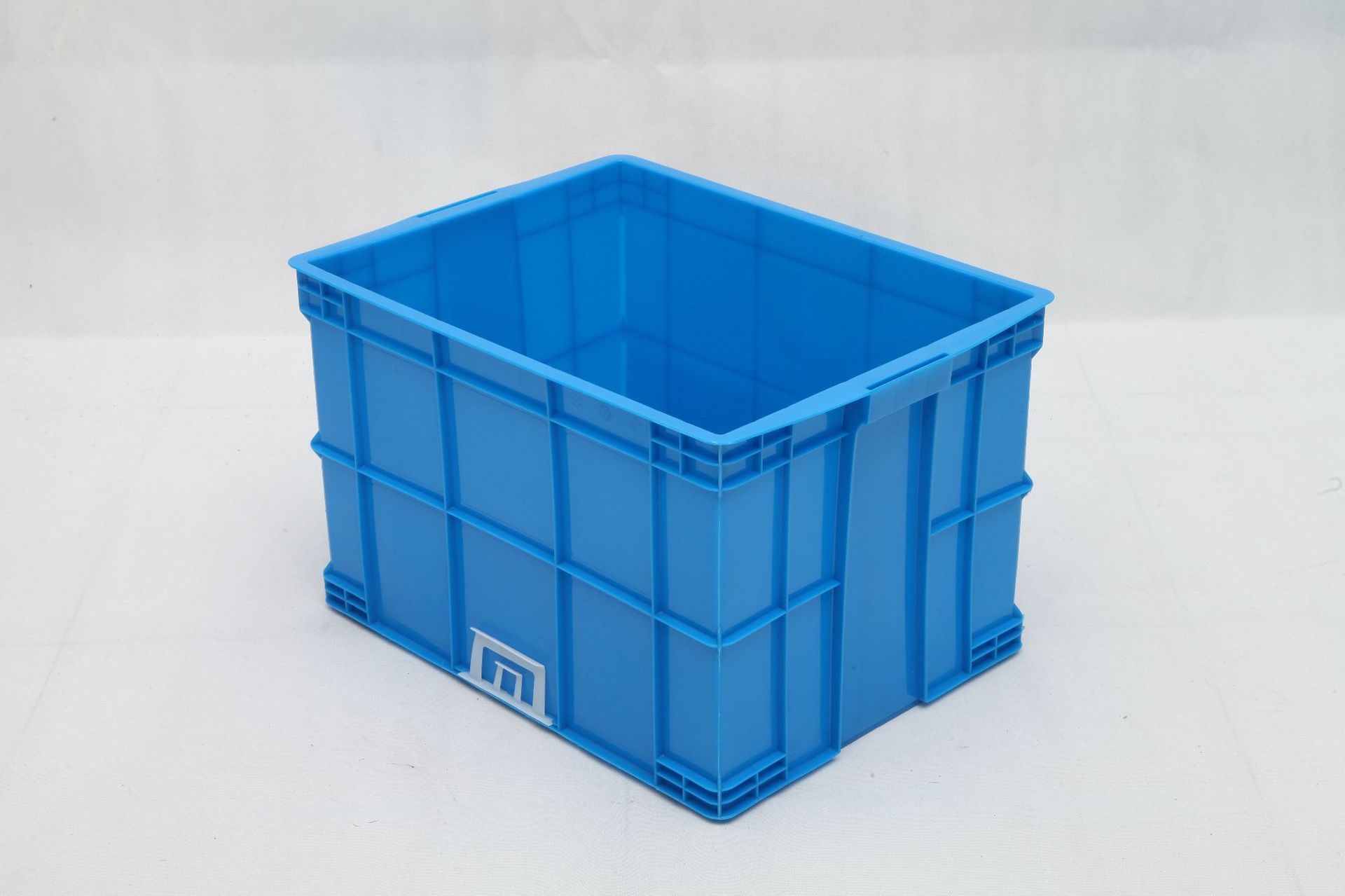 厂家直销蓝色塑胶箱周转箱600400塑料周转箱大号特加厚塑料箱批发