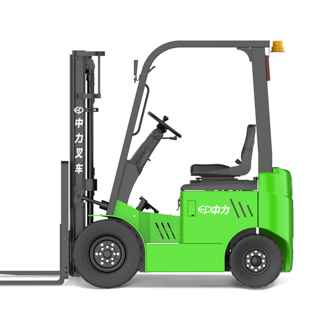 中力1.5吨1.8吨四支点锂电池电动平衡重小金刚叉车
