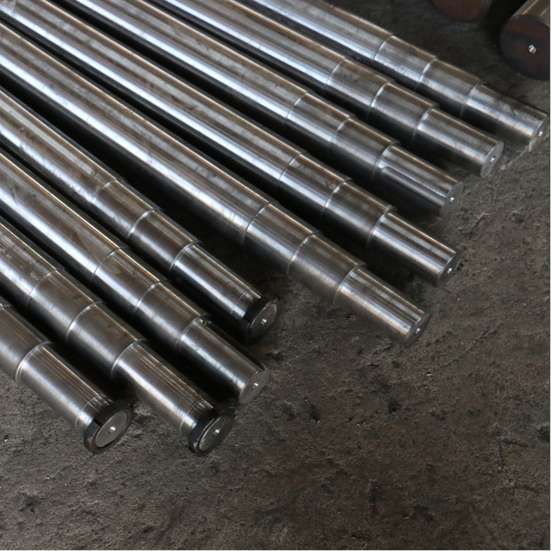 通用风机配件厂家供应45#钢风机轴承箱主轴 定制多规格风机配套轴