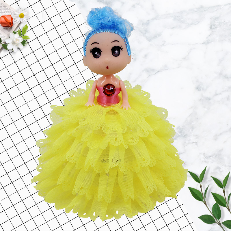 七彩闪光蓬蓬裙公主娃娃地摊夜市热销创意礼品礼物女孩玩具批发