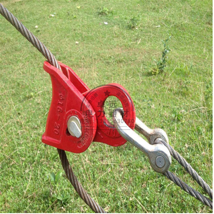 插销式卡线器钢索引线器拖线卡线器插销式钢丝绳拉紧器1t2t3t5吨