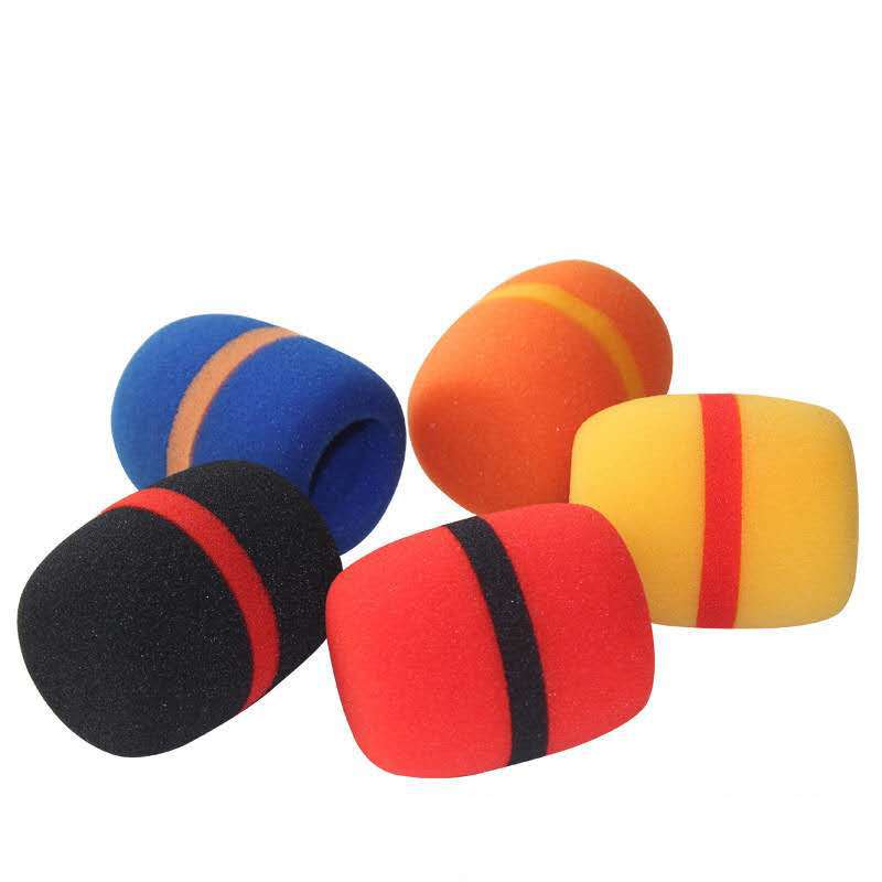 专业定做麦克风话筒海绵罩 防菌防摔话筒海绵套 摄像机话筒海绵套