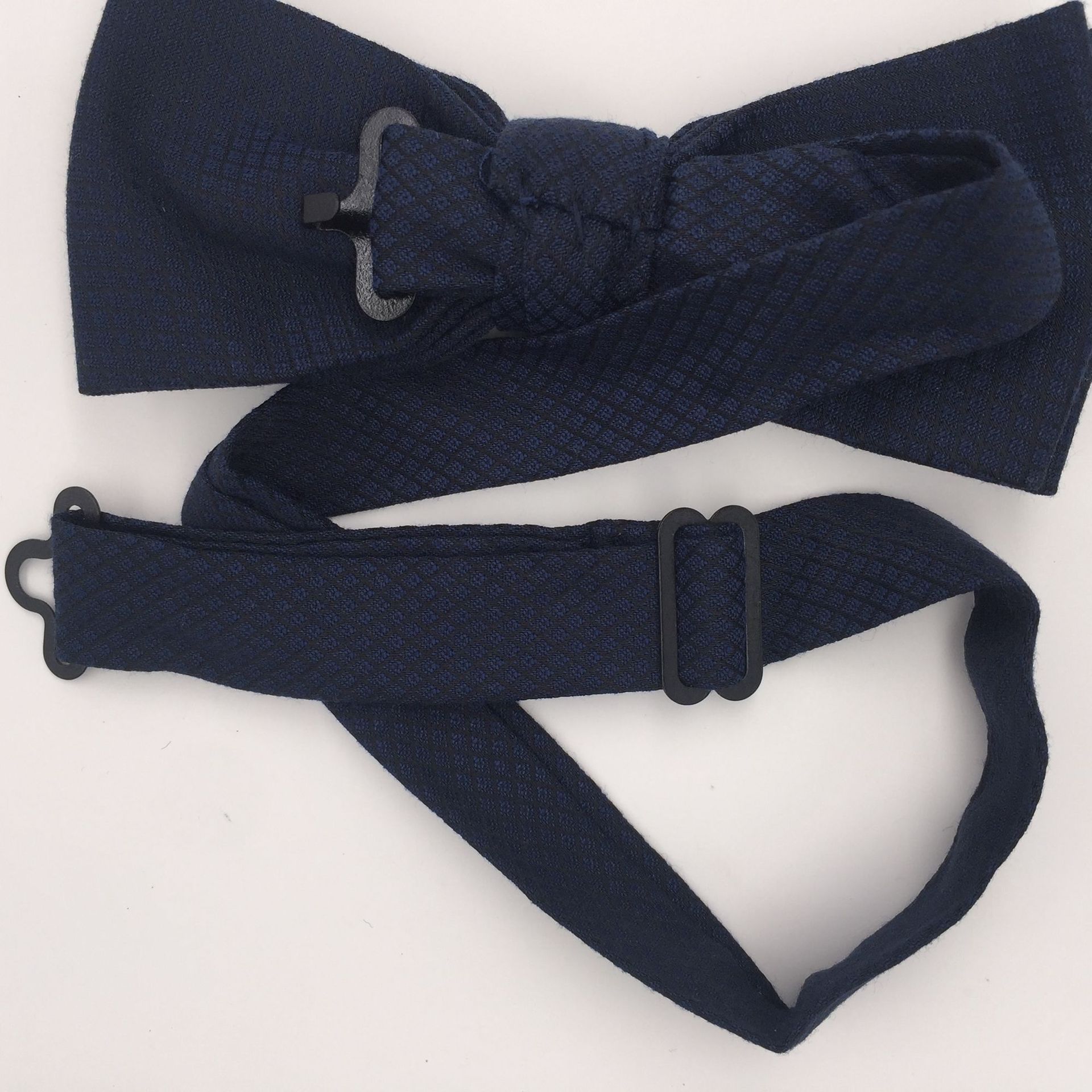 辅料金属领结扣,领结钩,黑银两款