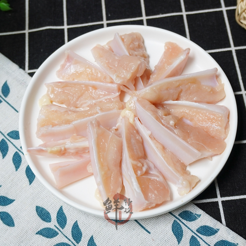 正大新鲜鸡胸软骨【2斤】冷冻鸡脆骨鸡软骨鸡三角骨新鲜鸡肉 烧烤
