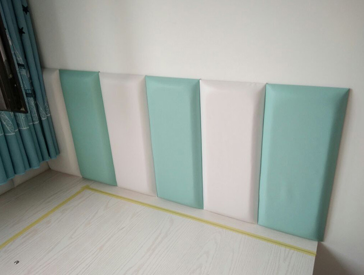 体育篮球馆墙体防撞软包 幼儿园儿童教室防撞垫墙贴 宾馆床头软包