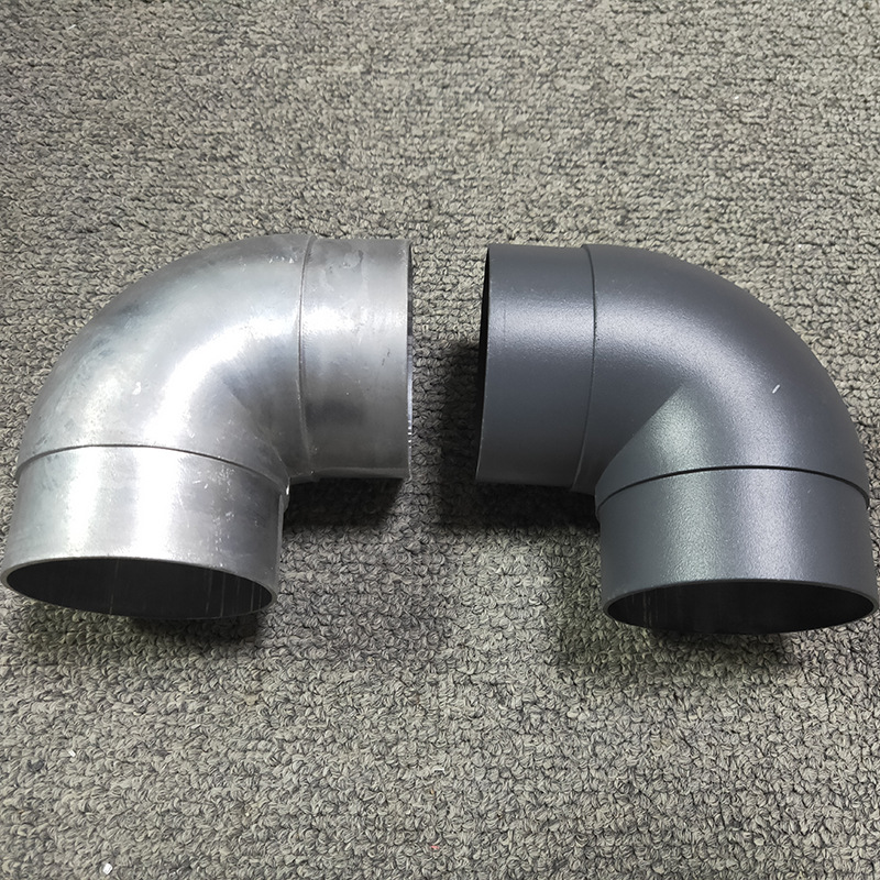 阳光房凉亭排水管弯头70弯管铝合金水管接头别墅天沟地漏排水配件