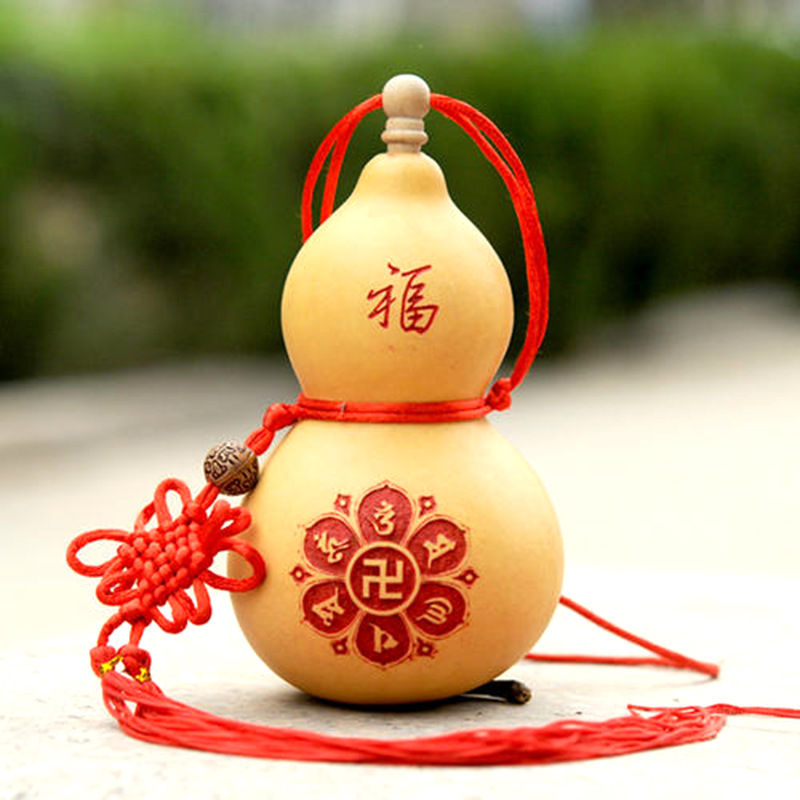 现货销售小葫芦工艺葫芦挂件 百幅五帝钱挂件 汽车挂件摆件批发