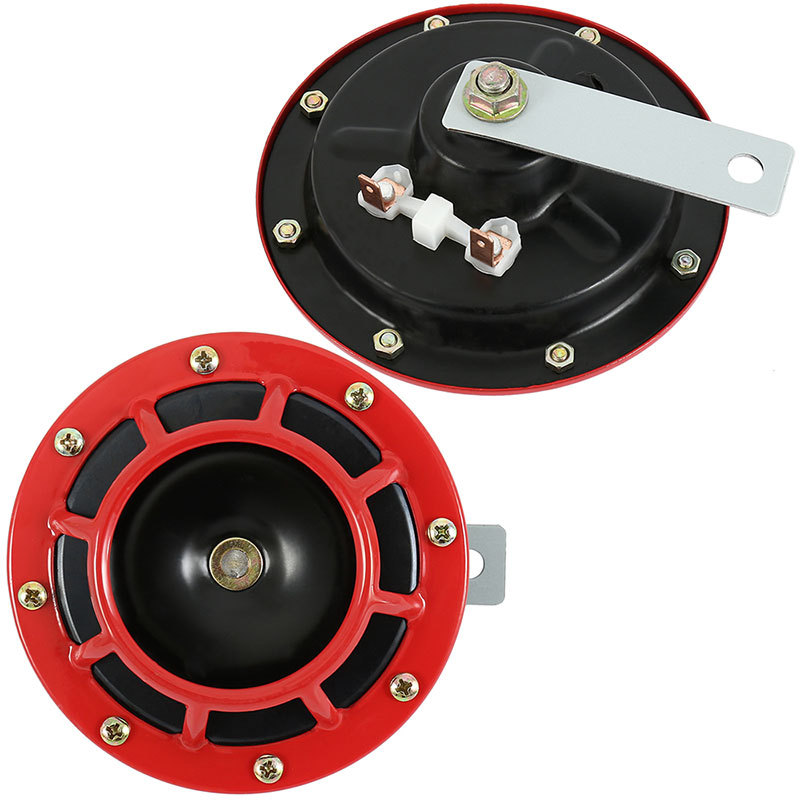 厂家直销 汽车摩托车改装12v高低音盆型喇叭鸣笛电喇叭 特价批发
