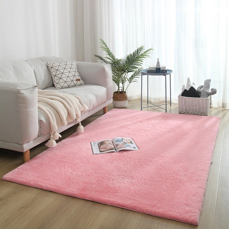 Modern Thickened Imitation Rabbit Fur Carpet Living Room Bedroom Home Coffee Table Carpet Floor Mat Full Shop Factory Delivery