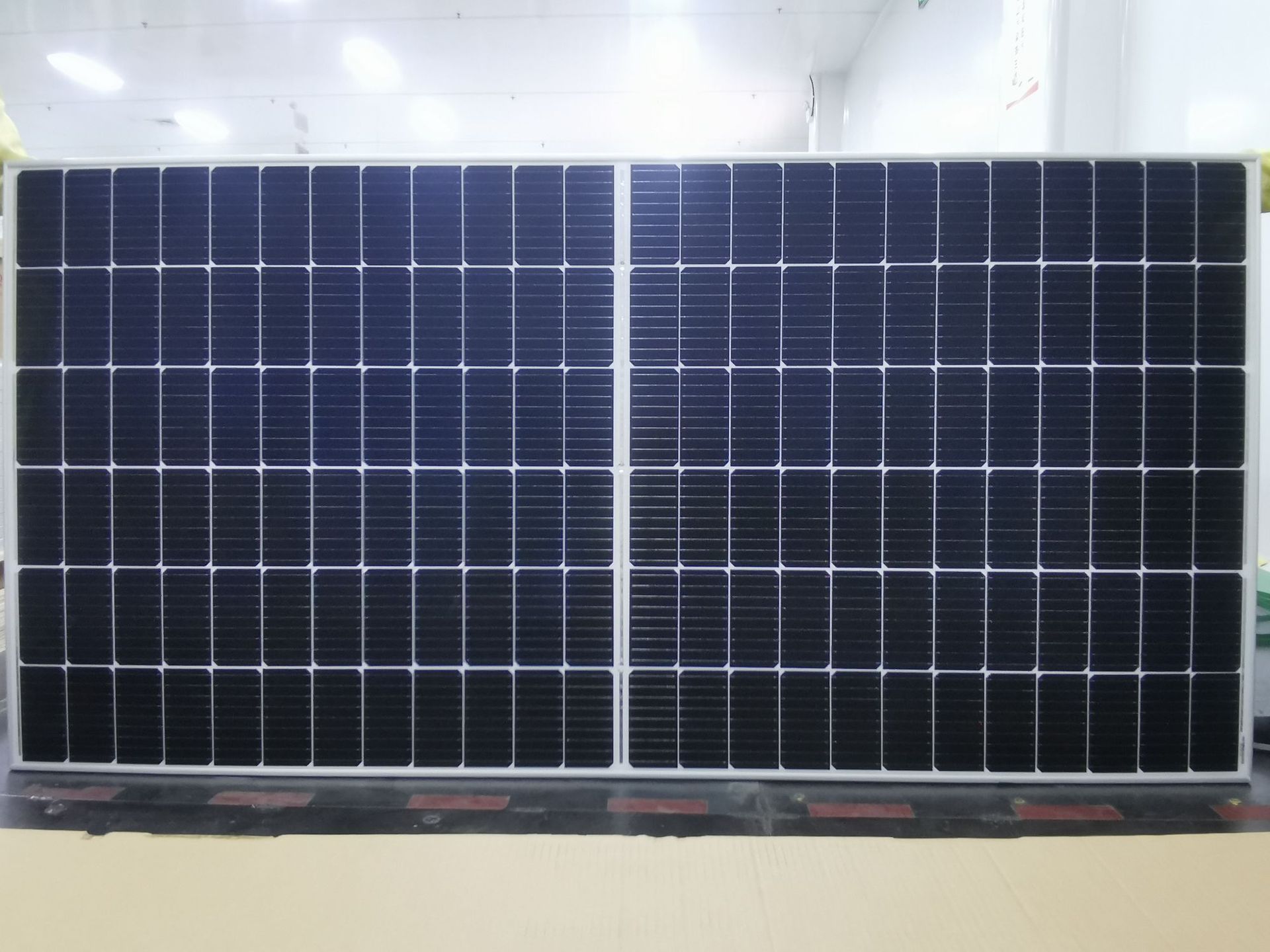 单晶硅太阳能电池板455w 太阳能板 单晶 常规半片足功率光伏组件