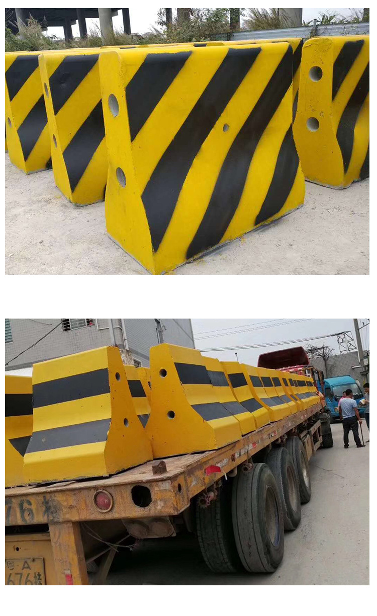 混凝土隔离墩水泥隔离墩小区道路水泥墩水马护栏