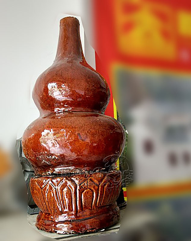 仿古瓦宝顶宝鼎仿古瓦配件中式建筑用屋顶配件瓦仿古建筑葫芦顶