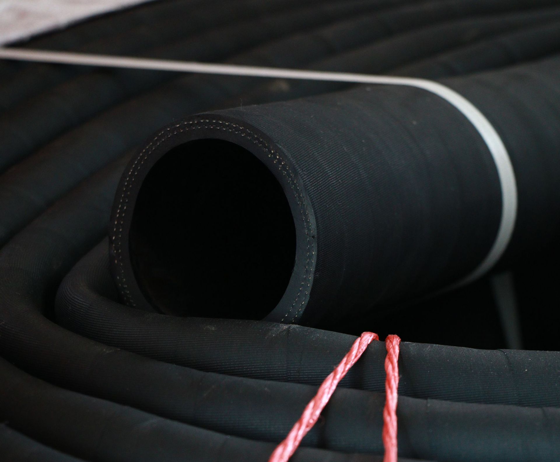 批发泥浆软管黑色加布橡胶管耐用耐磨排水排污软管打桩机专用管