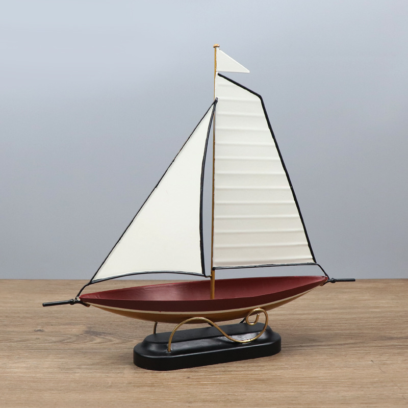 仿真帆船模型手工艺旅游纪念礼品居家客厅酒店酒柜摆饰收藏品摆件