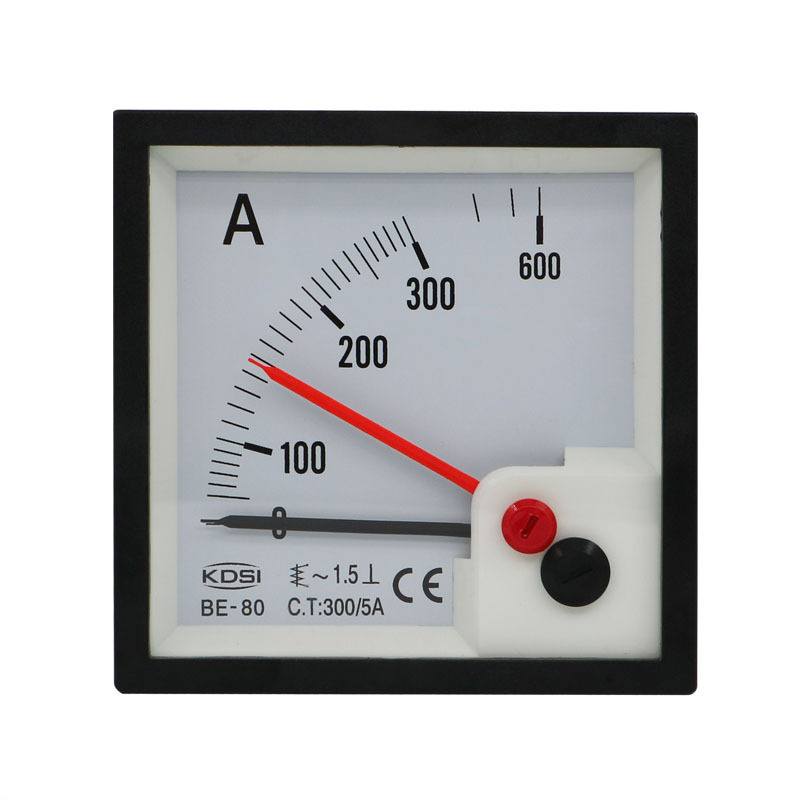 双指针式电流表be80ac3005a交电流表方形电流表