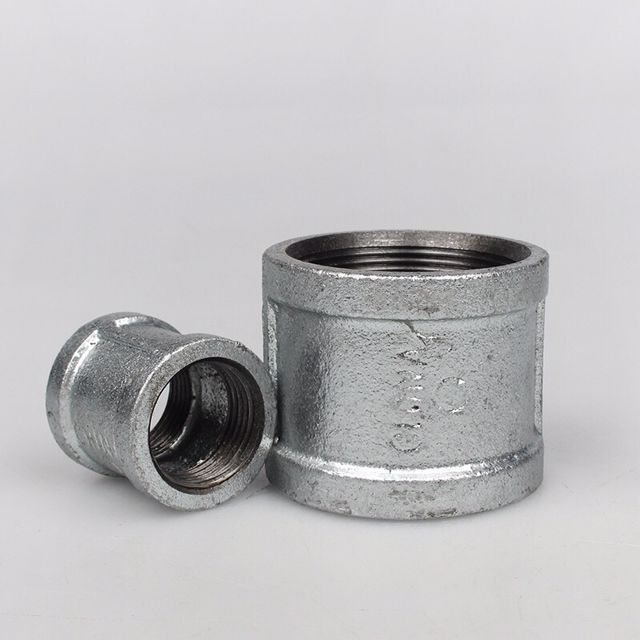 束节内丝直接 内丝管箍热镀锌束节直接玛钢管件 苏州现货水管接头