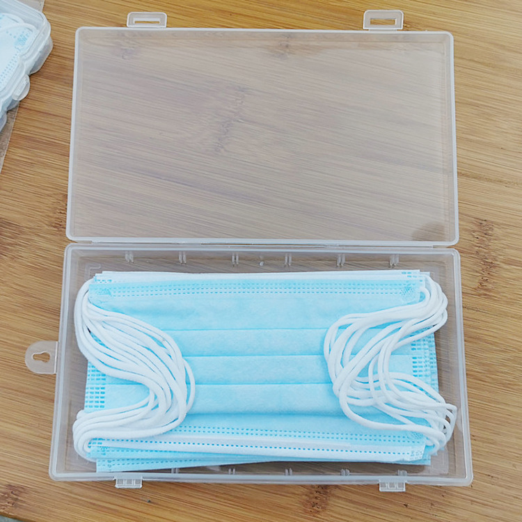 便携式口罩盒塑料防尘盒口罩收纳盒子干净卫生可定制