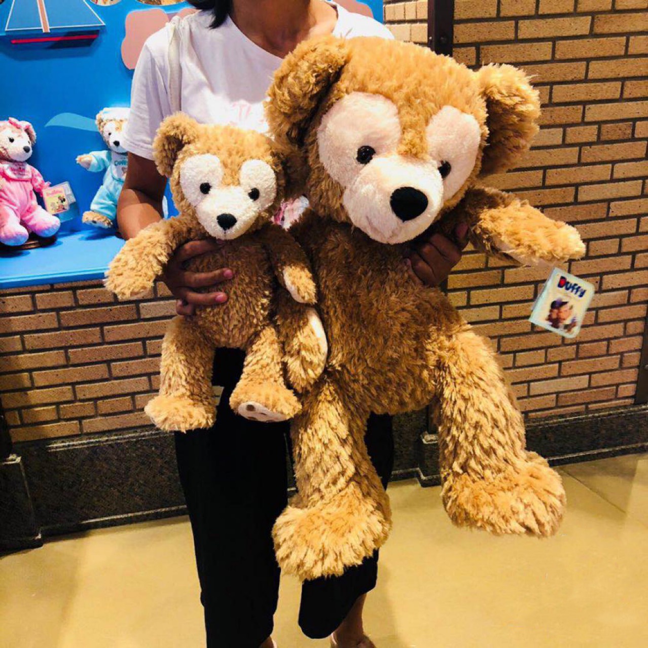 2020新款代购duffy达菲熊毛绒玩偶工厂原单卡通jk可爱达菲熊公仔