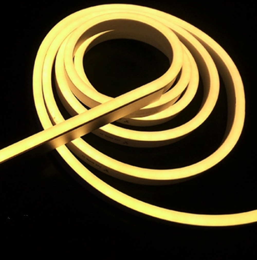 侧发光1220硅胶led柔性灯带套管挤出软灯条工程户外高空防水灯带