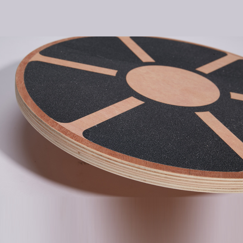 训练踏板瑜伽平衡盘 瑜伽健身锻炼平衡板 木质瑜伽训练防滑平衡