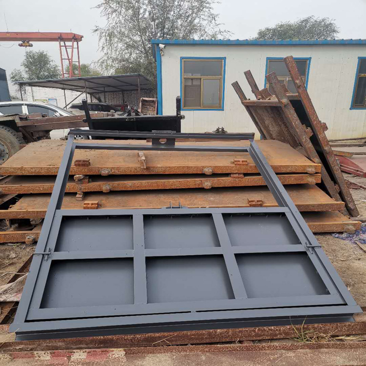 钢制闸门平面滑动钢闸门水利水库弧形钢制闸门机闸一体铸铁闸门