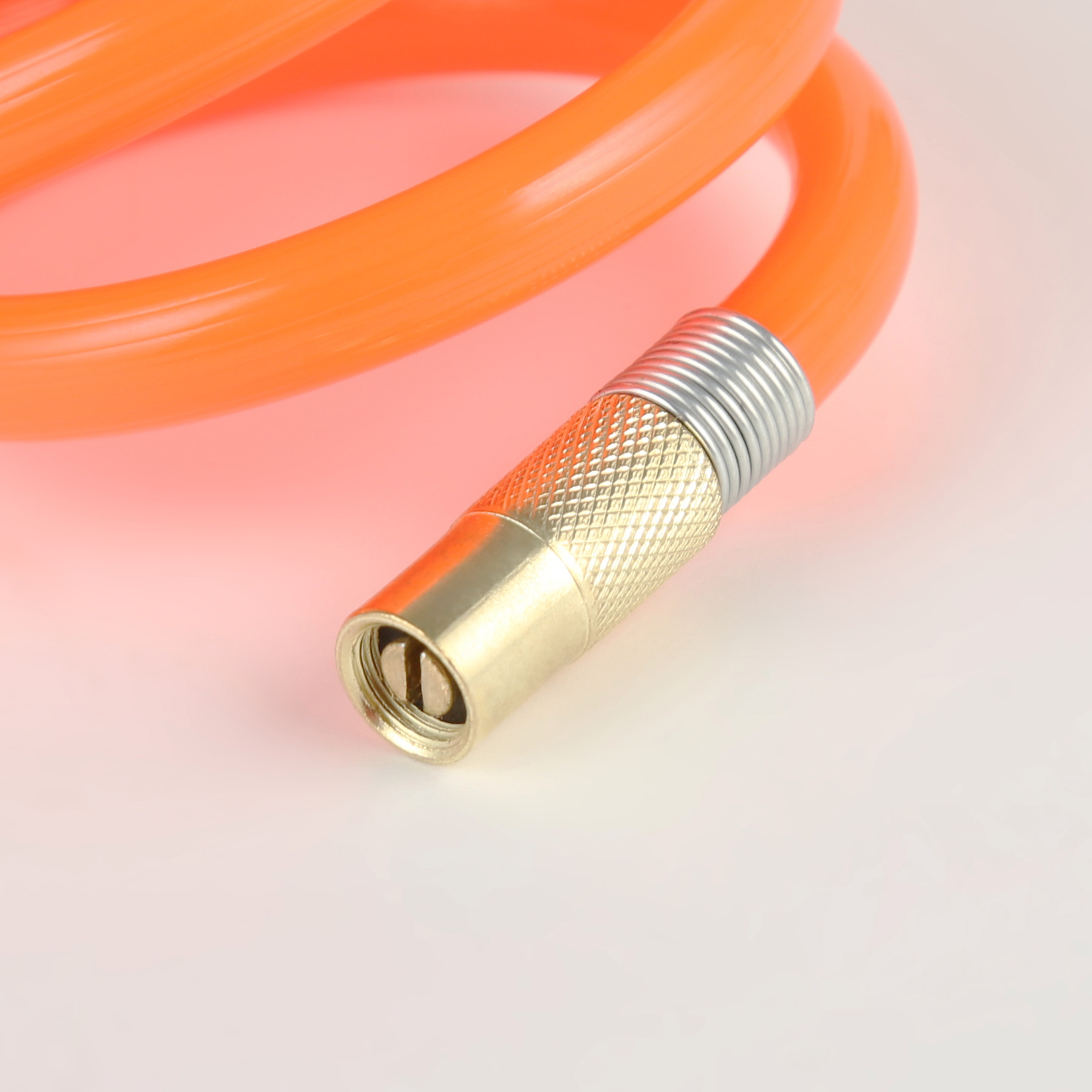 专业生产气动弹簧管 可定制充气泵气动软管 耐磨pe气管 柔性软管