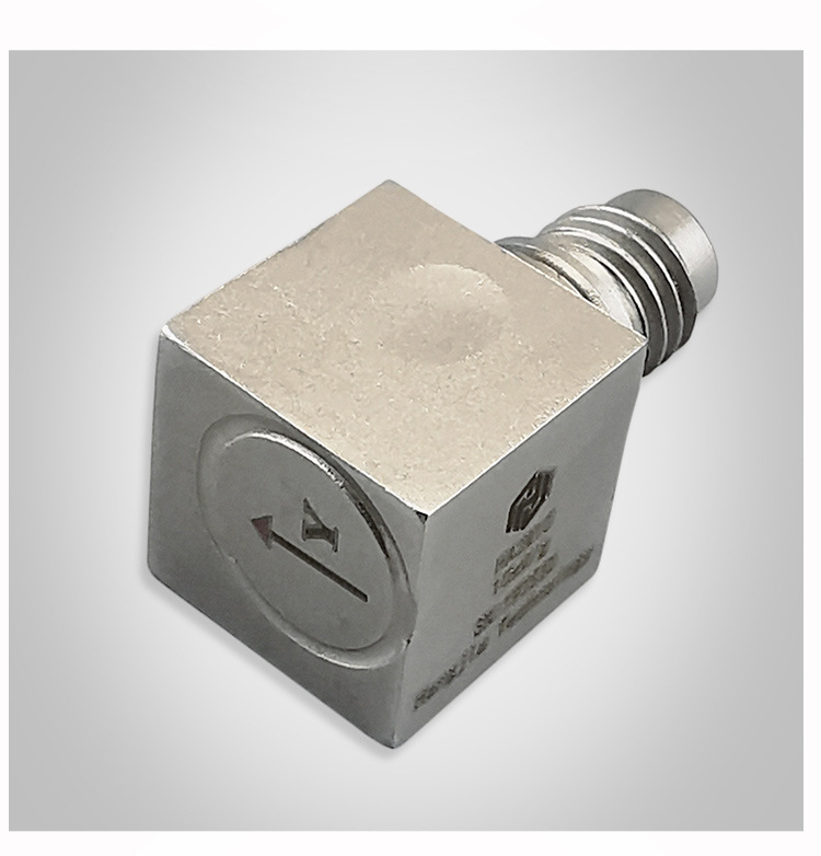 微型三轴加速度传感器 压电式一体化振动变送器 三向速度传感器
