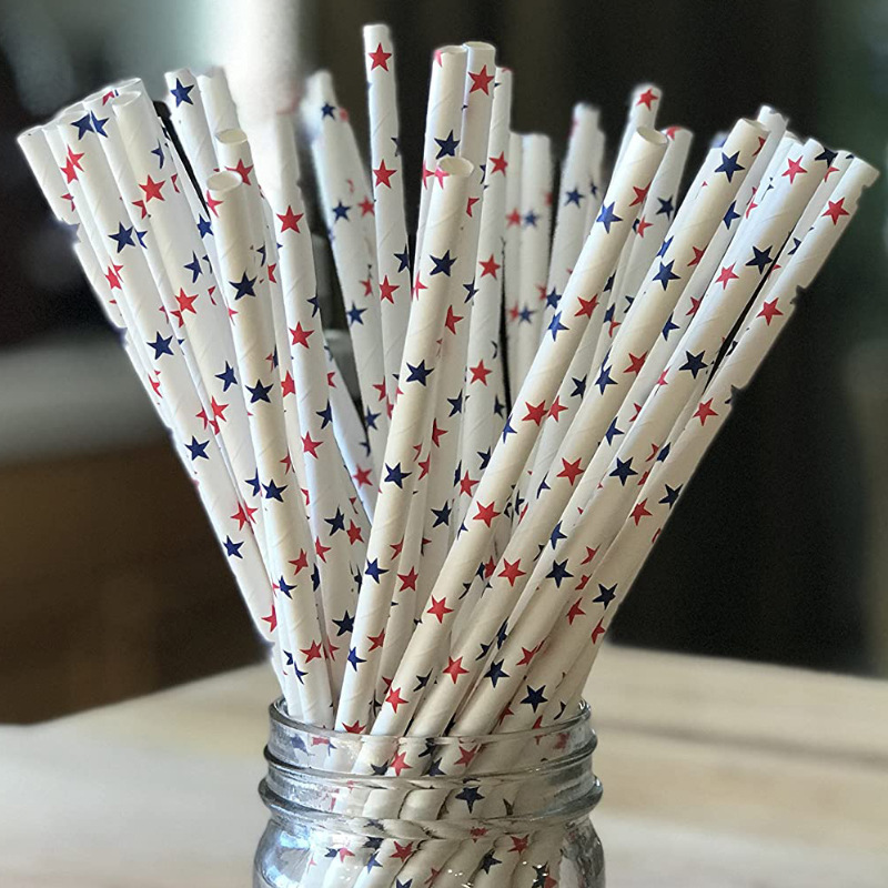 纸吸管一次性环保可定制饮料吸管厂家直销可降解吸管批发