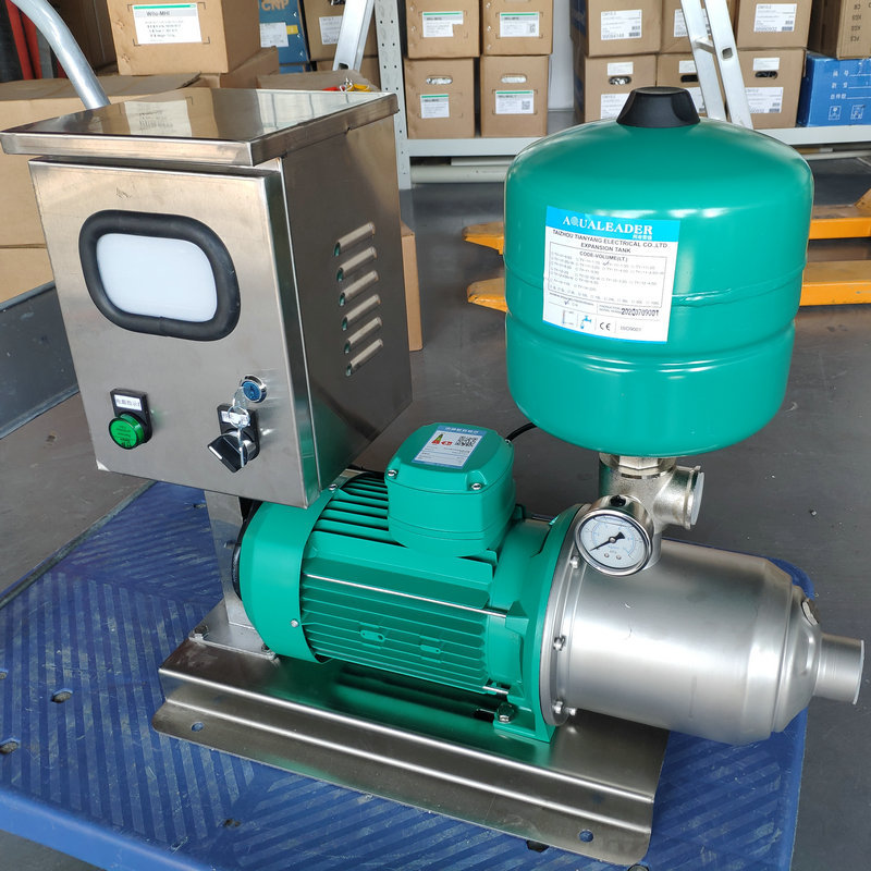 德国威乐mhi404变频增压泵不锈钢家用恒压水泵 220v稳压供水