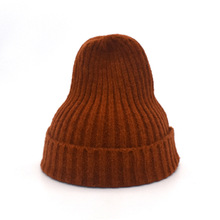 韩版新款毛线帽女地主帽男瓜皮帽秋冬季针织帽保暖套头帽子