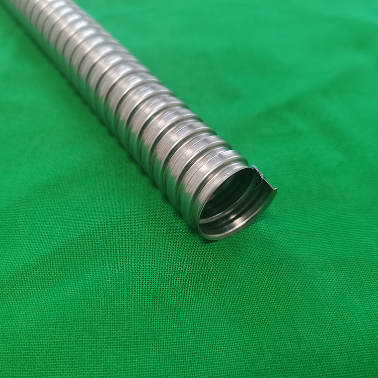 热镀锌穿线金属软管 无pvc披覆电线管镀锌波纹管保护套管电气导管