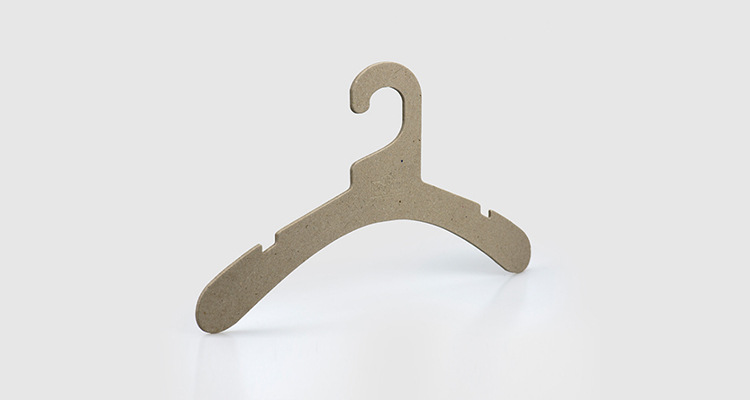 厂家定制纸衣架儿童衣架加厚版牛皮纸衣架可印刷