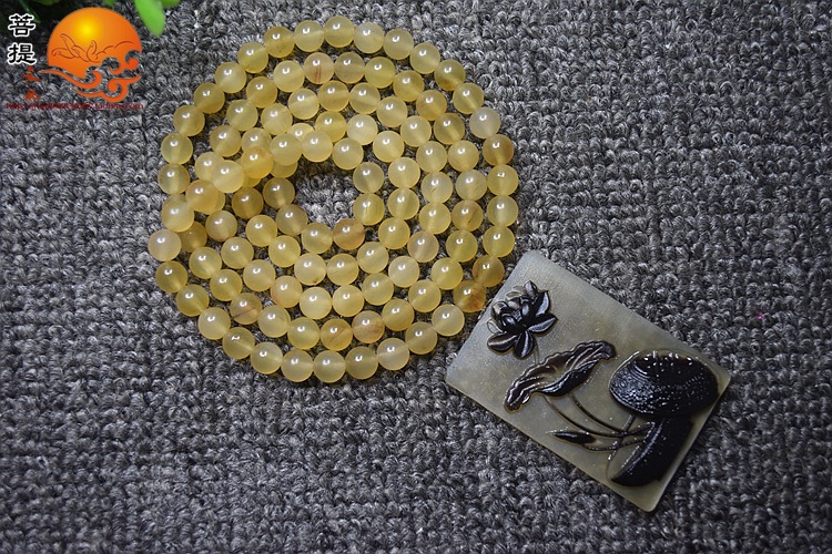 天然山羊角圆珠保真原创手串女士民族风饰品羊角佛珠手链一件代发
