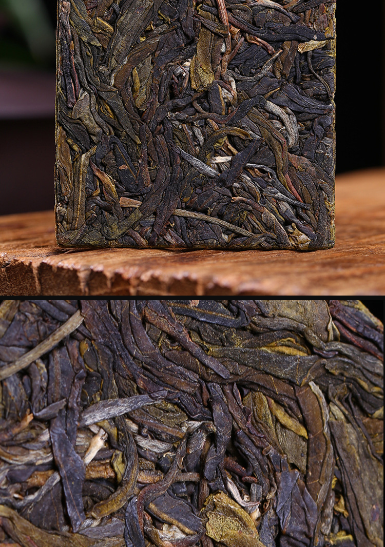 批发定制 云南普洱茶生茶 5cm薄片小片方块茶 一片一泡 散装500克