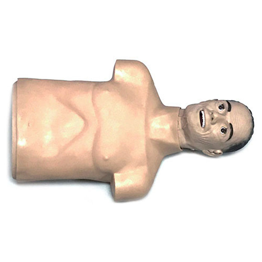 老年半身心肺复苏训练模拟人老人心肺复苏模型人工呼吸假人老年人