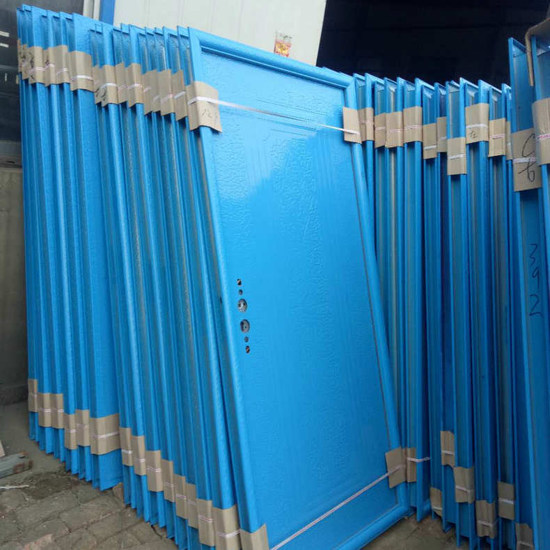 3钢板活动房门板房门防盗门带框带锁全套门批发