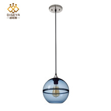 跨境北欧后现代餐厅圆球玻璃吊灯床头吧台创意个性玻璃吊灯
