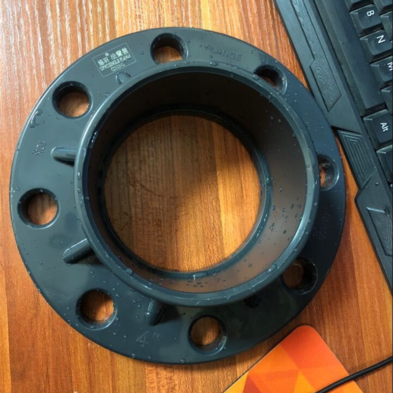 协羽upvc法兰盘 法兰接头 pvc-u法兰 化工管法兰盘 一体法兰 sh